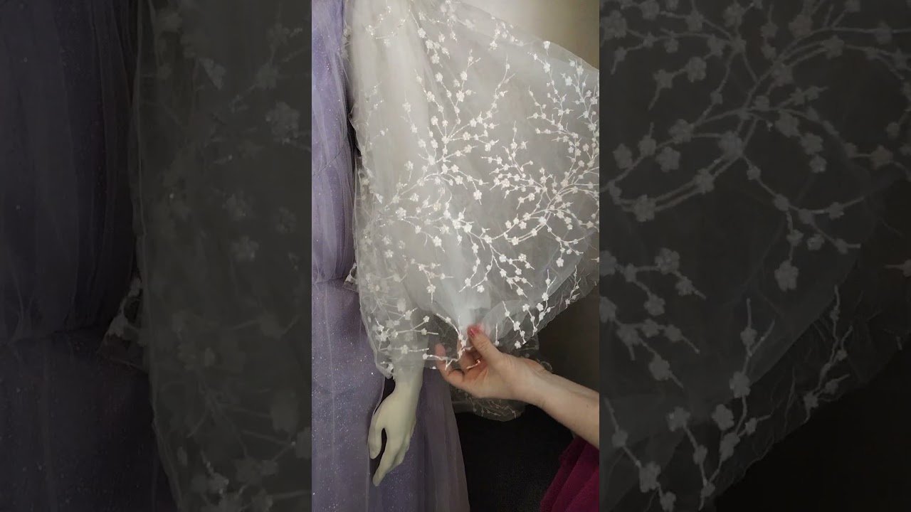 Order 547 Video 6 Purple Wedding Dress