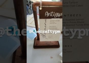 Table Number & Menu, Antigua Design, Antigua Wedding Planner, Antigua Events, Antigua and Barbuda