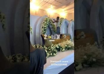 Wedding stage design. Contact us for upcoming event #nigerianwedding #wedding