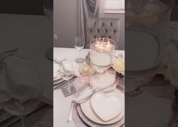 Learn how to Decorate A Birthday Table | Learn how to Style a Wedding Table | Wedding Table Decor | #shorts