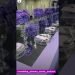Beautiful wedding table settings purple￼