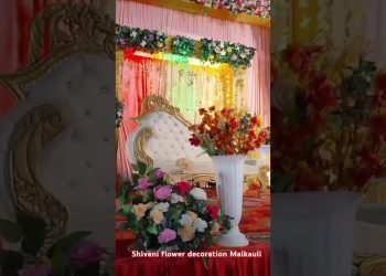 Trust stage sajavat latest model design stage #stagedecor #bollywood #wedding #sangeetparty