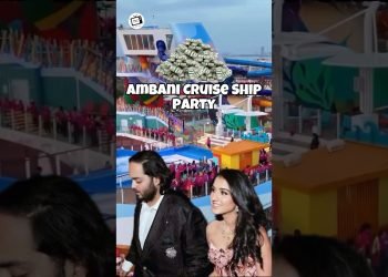 Anant Ambani & Radhika Cruise Ship Party Total Expense #wedding #anantambani #radhikamerchant