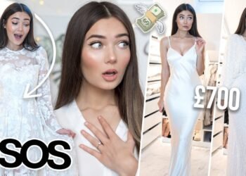 TRYING ON WEDDING DRESSES FROM ASOS! I SPENT £700…