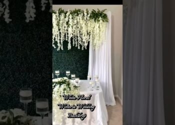 Backdrop you may Make in your Intimate Wedding ❤️ #backdrop