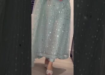 soft net suit dress for party #ytshort #ideas #suit 💕 #wedding