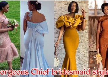 African bridesmaids dress for weddings//chief bridesmaid styles latest#wedding #bridesmaids