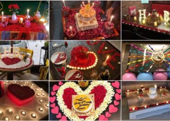 Cake Table decoration ideas 2024/Birthday table decoration/anniversary table decoration/