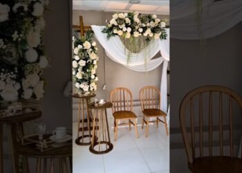 Intimate Wedding Design #backdrop #wedding