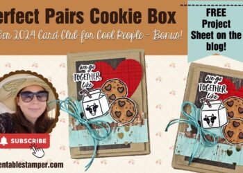 Stampin' Up! Kitchen Table Stamper shares Card Club For Cool People December Cookie Box Sneak Peek