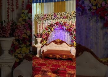 Wedding stage design #wedding_decoration
