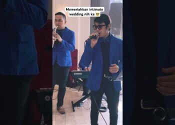 Menghibur intimate wedding nih ka