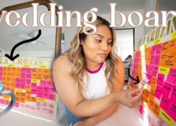 MAKING A BOUJEE WEDDING PLANNING BOARD DIY! | WEDDING PLANNING EPISODE 1 💍