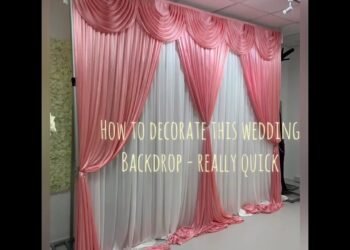 How you can Design and Decorate a Western Latest Wedding Stage Backdrop Very Quick