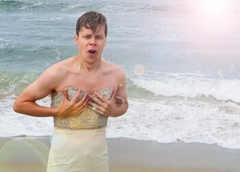 HUSBAND JUMPS INTO OCEAN IN WIFE'S WEDDING DRESS (EPIC DARE) – DAY 103