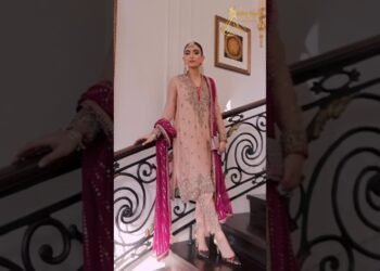 Beautiful Elegant Stylish Embroidered Wedding Bridal and Party Dress Collection You’ll like it ♥️