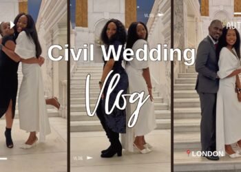 OUR INTIMATE UK CIVIL WEDDING: Your entire ceremony and our 'Nigerian-themed' Reception #ukwedding