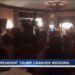 President Trump crashes wedding