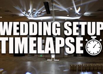 Watch Us Setup My Wedding DJ Gear! (Timelapse)