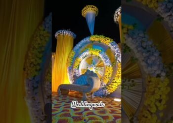 Wedding stage design #shorts #viralvideo