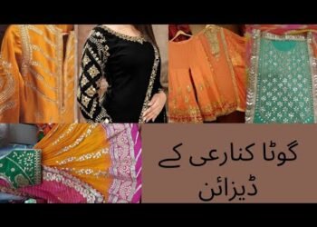 Gotta patti work dress|Gotta kinari work dress design|Gota kinari wedding dress designs|party wear