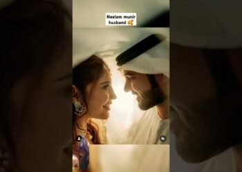 Neelam muneer ke nikkahki# short viral video#wedding dress#couple dress