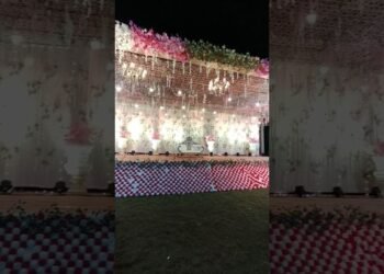 Stage Decoration || Indian Wedding Latest Design Stage Decoration