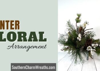 How one can Winter Floral Arrangement for table | Winter Wedding Centerpieces | Faux Floral Arrangements