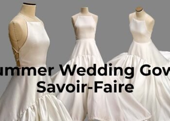 Summer Wedding Gown (savoir-faire) | Bridal Dress | Sewing Vlog no.1 | LA MODÉLISTE