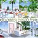 Top 5 Wedding Venue + PropsID✨🌼 Aesthetic : Sakura School Simulator