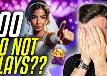 DJ GIG LOG: I DJ'd a Wedding with a HUGE 'Do Not Play' List