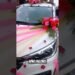 automobile decorations wedding automobile decoration ribbon flowers #automobile #decoration #ideas #wedding