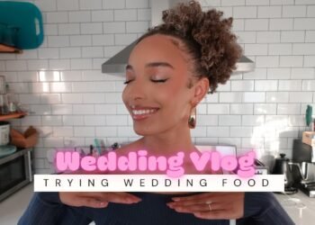 Trying our Wedding Food | Wedding Planning +Suggestions | Wedding Food Vlog
