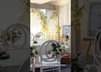 Intimate Wedding Decor By Parahyangan Art Decoration