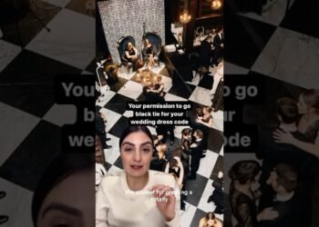 Black tie dress code – Yes or no? | Luxury Wedding Planning Suggestions by The Curated Wedding