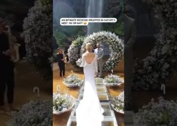 #wvshots Would you decide for an intimate wedding amidst the character's nest?❤ #weddingvowsmagazine