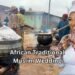 African Muslim Traditional  Wedding with Big PARTY COOKING || West Africa