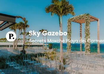 Sky Gazebo Wedding Venue Review | Secrets Moxché Playa del Carmen Resort