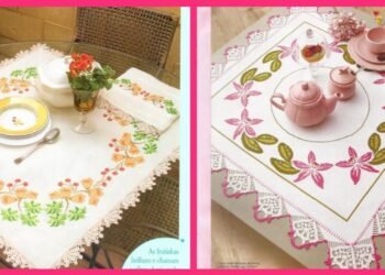 Outstanding Top10! crochet table clothes // Qureshia work table cloths // Crochet borders ideas,,,