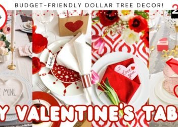 200+ Valentine's Day Table Decorations | Romantic, DIY, & Elegant Ideas 2025