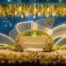 Easy wedding stage decoration ideas|Indian Wedding reception stage design, Flower stage ideas 2025