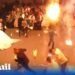 Shocking recent Iraq wedding drone footage showing moment venue set ablaze