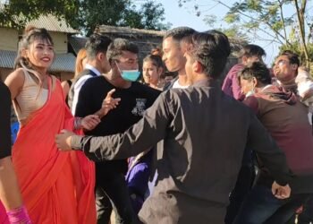 Tharu Wedding Dance DJ Bhojapuri VS Hindi songs 2021 in Chitwan