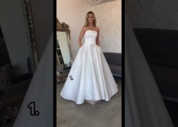 select your wedding dress: 1, 2, 3, 4, 5, 6?
