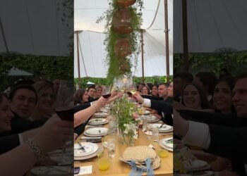 This couple was stunned at their gorgeous wedding venue