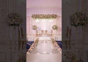 Wedding Stage Decoration Ideas Easy | Wedding Stage Design #shorts #fashioncore