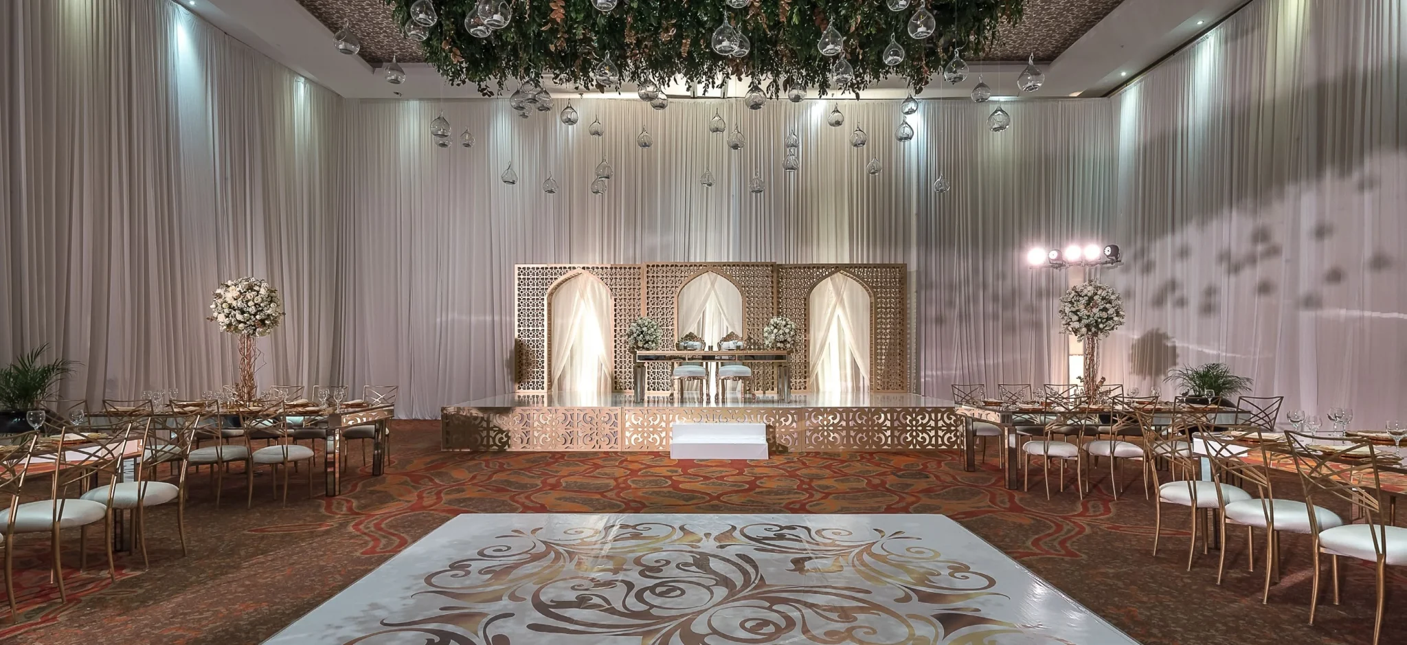 Ballroom event space at Moon Palace Cancun