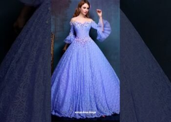 Trending beautiful latest wedding dress design #2025 #wedding #partywear #design #dress#shorts#video