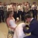 Bouquet and Garter Toss – Wedding Dress
