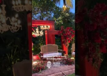 Easy Intimate Wedding Decor for Vivi & Sonny #btsarmy #wedding #nikahyuk